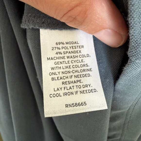 TWO Brand New Nordstrom Cap Sleeve Soft Modal Blend Business Casual T-Shirt | XS - Picture 7 of 10